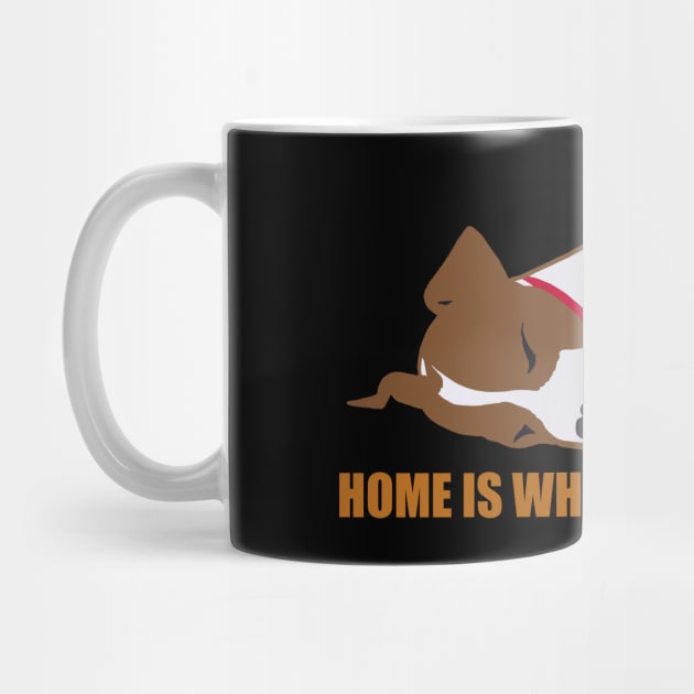 Home is where your dog is by Arnond